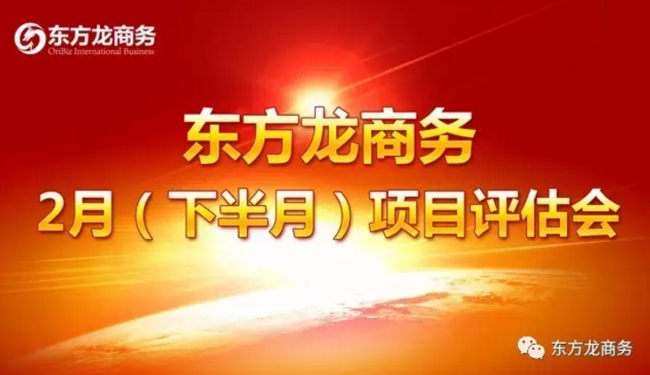 東方龍商務舉行二月下半月投資選址項目評估會，確定下階段重點對接項目