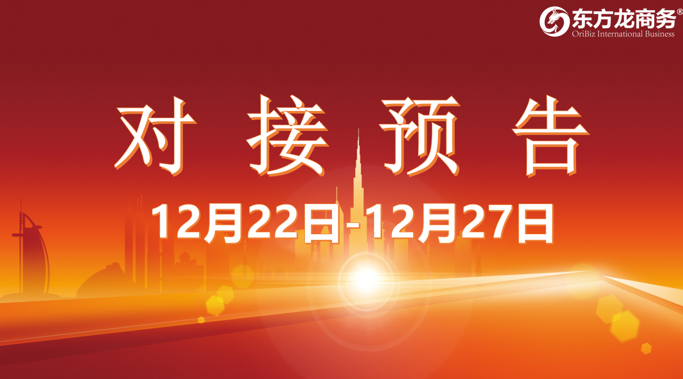 【項目預告】12月22日至27日，11個高質量項目將在項目方企業與全國政府精準對接 ！