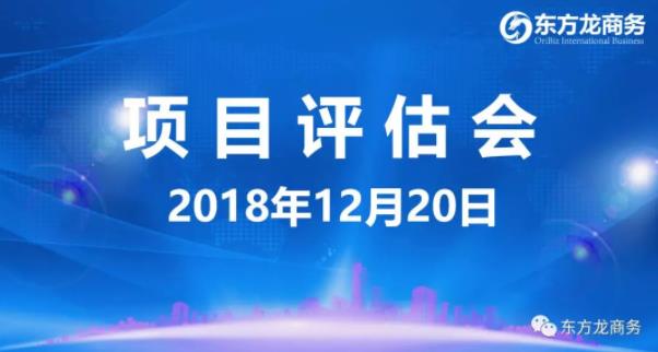 【項(xiàng)目評(píng)估會(huì)】東方龍商務(wù)舉行12月中旬項(xiàng)目評(píng)估會(huì)，37個(gè)優(yōu)質(zhì)項(xiàng)目經(jīng)評(píng)估可對(duì)接政府園區(qū)